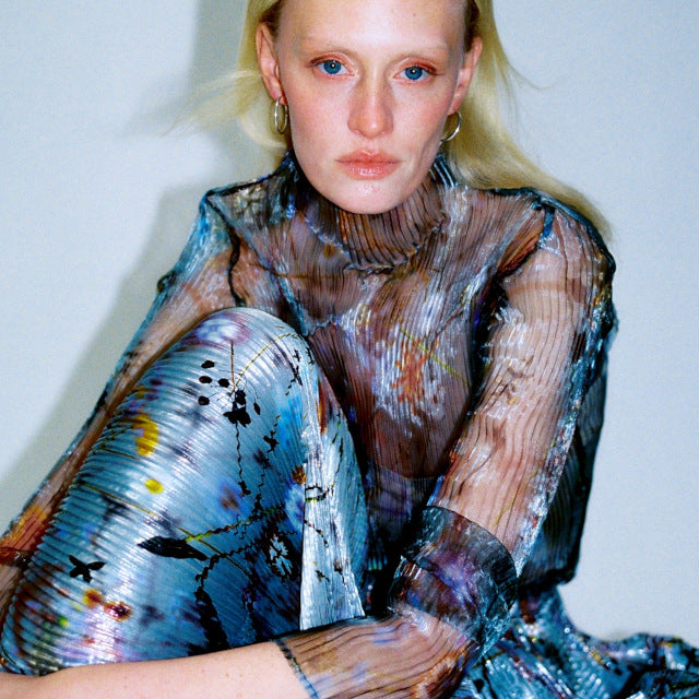 【JANTIQUES】キルティングパンツ　MEGUMI YOU 梨花 ビンテージ MEGUMI Unfiltered】#040 JULIA HEUER の2026年春夏コレクション – GIGINA