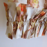 MERYLL ROGGE LONG SLIPSKIRT W/RUFFLES