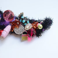 MATHILDE HIRON GRIGRI BRACELET IN NOIR OBSIDIENNE