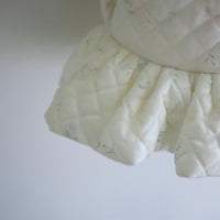 ANIGIG PUDDING COAT LONG WHITE