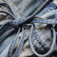 MIKIOSAKEBE MINI DENIM SKIRT