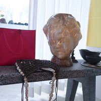 GUNIA PROJECT GLASS CHERUB VASE