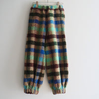 FRANZIUS BELL PANTS LIGHT GREEN CHECK