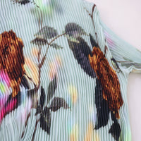 JULIA HEUER LEE PLEATED TOP IN EDWARD GREEN