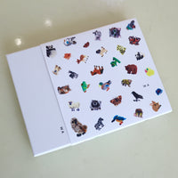 WILD ANIMALS MEMORY BANDANA