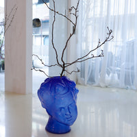 GUNIA PROJECT GLASS CHERUB VASE