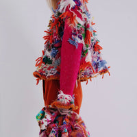 MATHILDE HIRON FUNKY FELT JUMPER