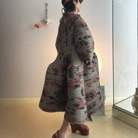 JULIA HEUER PAX PLEATED DRESS IN SANDY INGRID