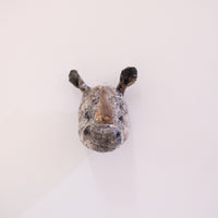 SASKIA DE ROOY ANIMAL MASK RHINOCEROS