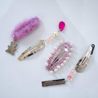 LOU DE BÈTOLY SET OF 4 HAIRCLIPS