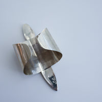 SOFIO GONGLI SILVER BANGLE