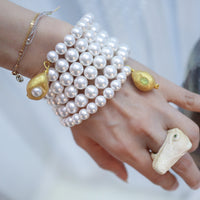 ANIGIG PEARL WHIRL BANGLE SHORT