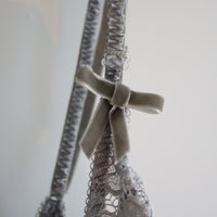 TRANSE PARIS SILK VELVET PANTS