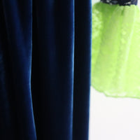 TRANSE PARIS SILK VELVET PANTS