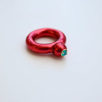 IMAGO RING SEA BLUE CHALCEDONY