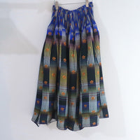 JULIA HEUER KENZA HANDPLEATED SKIRT IN HELGE