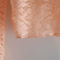 ANIGIG BELL SLEEVE LACE HENLEY TOP