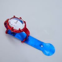 IMAGO ALUMINUM BANGLE QUARTZ-IN-QUAERTZ