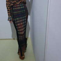 JULIA HEUER EGON PLEATED KNIT SKIRT IN JONI