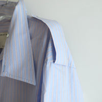 MERYLL ROGGE DECONSTRUCTED SHIRT PALE BLUE