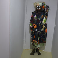 JULIA HEUER JOHAN HANDPLEATED COAT IN NOLA