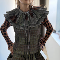JULIA HEUER WINNE PLEATED COLLAR IN ROSALIND <EXCLUSIVE>