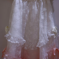 HANA YAGI FLOWER LACE DRESS