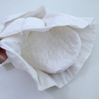 ANIGIG VINTAGE FRILL BAG"IVORY"