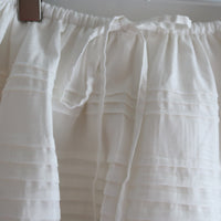 YUHAN WANG LACE TRIMMED WALIKING SKIRT