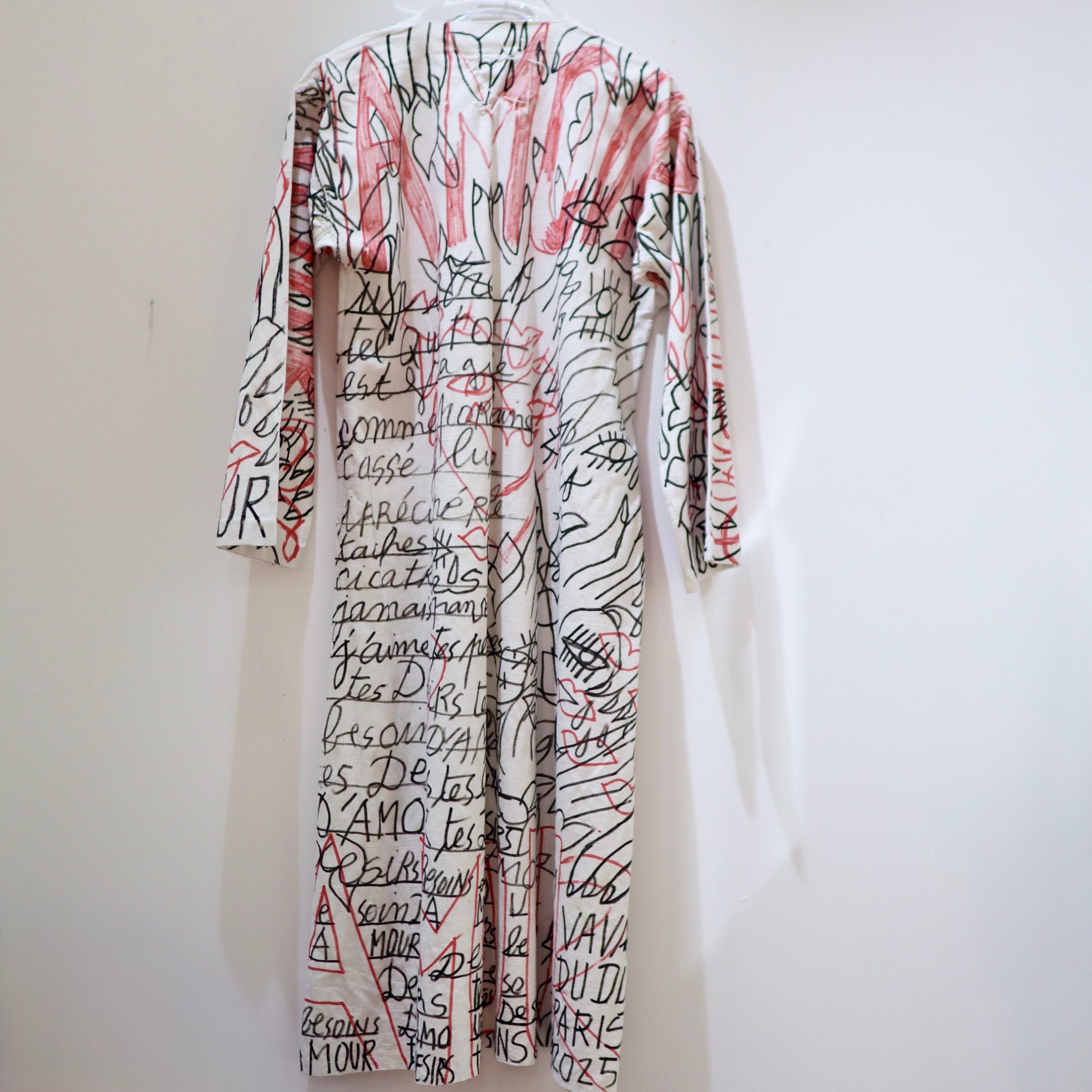 Vava Dudu ペイントロングワンピース 長袖　⭐︎ Vava Dudu ペイントロングワンピース⭐︎