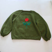 SOFIO GONGLI PULLOVER KNIT KHAKI