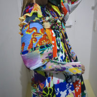 <EXCLUSIVE>JULIA HEUER PHOEBE HANDPLEATED DRESS