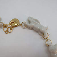 ANDRESGALLARDO RUNNING RABBIT NECKLACE