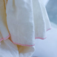 ANIGIG FLORIS DRESS WHITE