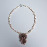 MINITURE FLUFFY BEAR “WHITE”