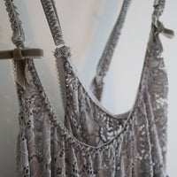 TRANSE PARIS SILK VELVET PANTS