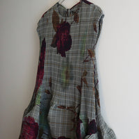 JULIA HEUER MAYA HANDPLEATED DRESS IN ROSALIND