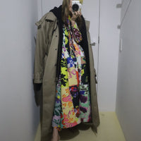 MERYLL ROGGE TRENCH COAT WITH DETACHABLE HOOD