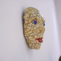 SASKIA DE ROOY CELAMIC MASK SUNSHINE MAN