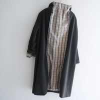 ANIGIG FINEST MATERIALS COAT “C” CHARCOAL GREY