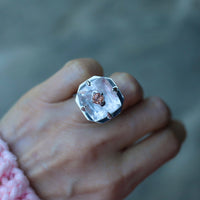 IMAGO RING TOPAZ・RHODCHROSITE