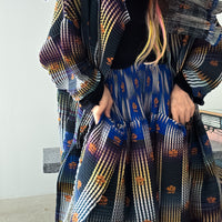 <EXCLUSIVE>JULIA HEUER JOHAN HANDPLEATED COAT IN HELGE