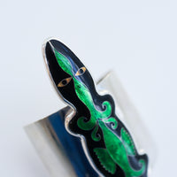 SOFIO GONGLI SILVER BANGLE