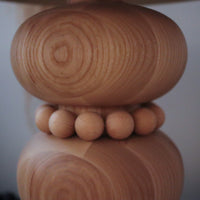 【受注生産】
GIGINA FURNITURE SCULPTED TURNED WOOD SIDE TABLE