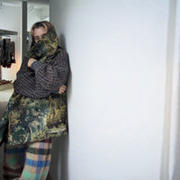 FRANZIUS BELL PANTS LIGHT GREEN CHECK