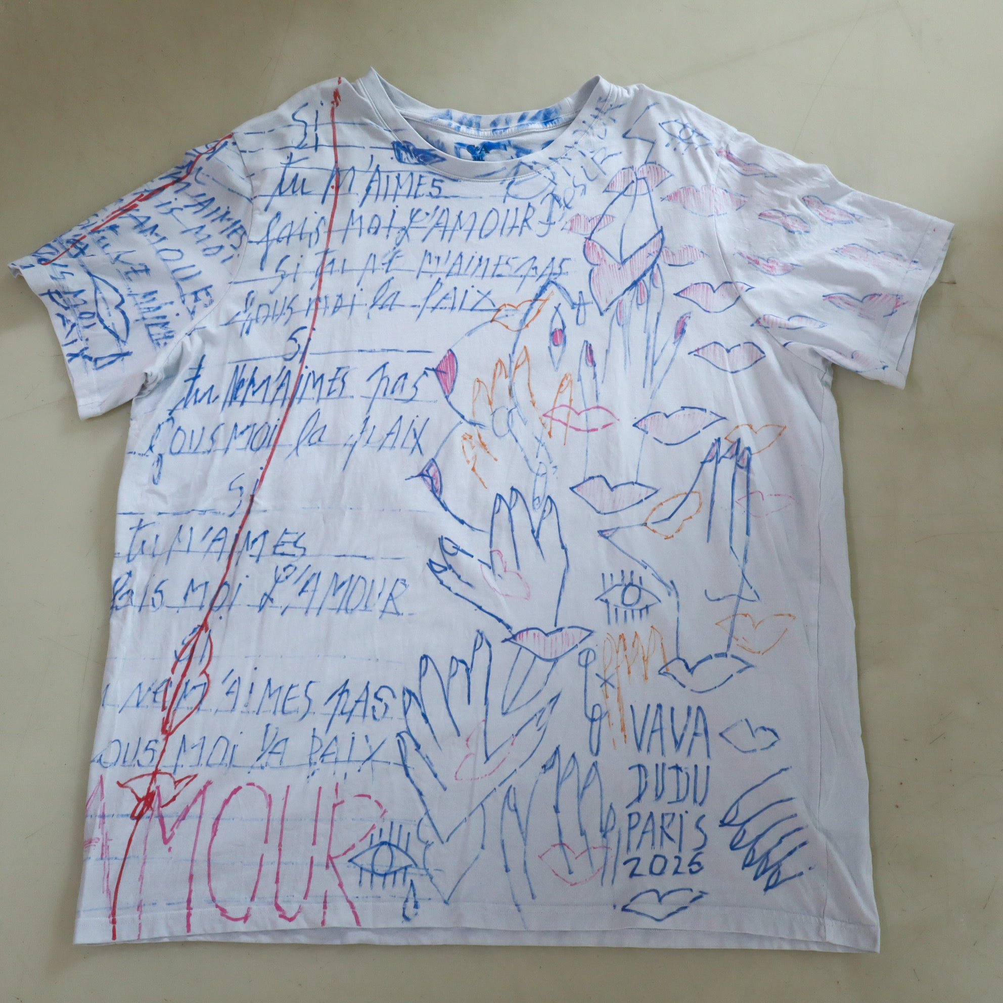 VAVA DUDU PAINTED T-SHIRTS 
