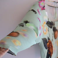 JULIA HEUER POLLUX HANDPLEATED TOP IN EDWARD