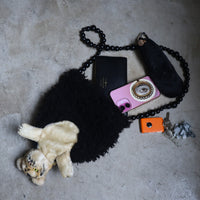 ANIGIG ANIMAL FLUFFY SHOULDER BAG"TIGER"