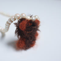 MINITURE FLUFFY BEAR “WHITE”