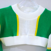 ADAM JONES CROP SCARF JTMPER GREEN